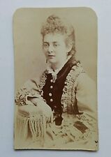 CDV Helen Kirk Wife of 6th Baronet of Closeburn Dumfriesshire Antique Photo picture