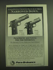 1994 Para-Ordnance P14 and P12 Pistols Advertisement picture