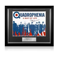 Phil Daniels Signed Quadrophenia Poster: A Way Of Life. Deluxe Frame picture