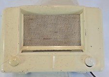 1947 Wards Airline 74WG-1510A 6 Tube AM Radio Ivory Plastic Cabinet Restorative picture