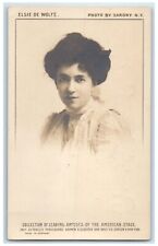 c1900's Elsie De Wolfe Actress RPPC Photo Unposted Antique Postcard picture