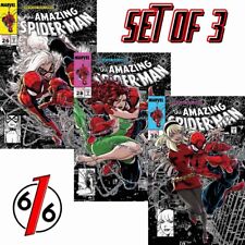 🔥🕷 AMAZING SPIDER-MAN #26 & 28 & 30 KAARE ANDREWS Variant Set Of 3 picture