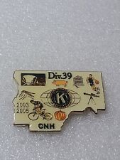Kiwanis International DIV 39 White Sports Pumpkin CNH 2003-2005 Enamel Pin picture
