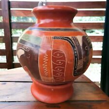 Vintage Indigenous Nicaragua Pottery Small Vase 5