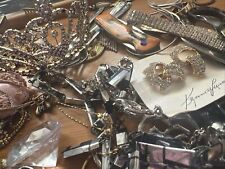 Huge Vintage Junk Drawer Lot Estate Jewelry Box Unsorted As Found picture