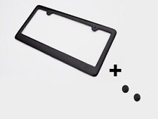 Real 100% Carbon Fiber license plate tag frame cover original 3k twill design picture