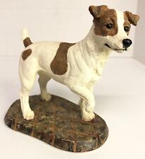 2001 Living Stone JACK RUSSELL TERRIER On Base Figurine 4.5