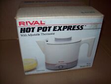vintage Rival Hot Pot Express New Old Stock #4070 Ivory made in the USA picture