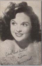 Vintage 1940s SUSAN HAYWARD Mutoscope Arcade Card - American Movie Actress picture