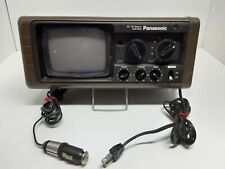 Vintage 1975 Panasonic Solid State TR-525 Portable Television | AC | DC |Battery picture