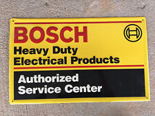 BOSCH SIGN Authorized Service Center 26'' Embossed Metal Sign MOVING SALE picture