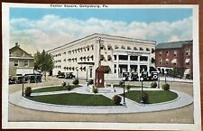 Center Square Gettysburg PA, 1910’s Vintage Postcard, Divided back, Unposted picture
