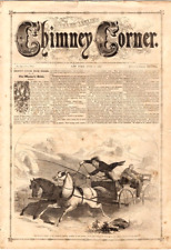 Frank Leslie's Chimney Corner, June 9, 1866, RARE Illustrated Newspaper. picture