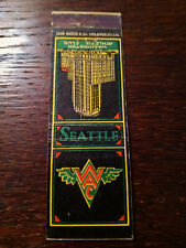 Vintage Matchcover: Washington Athletic Club, Seattle, WA  62 picture