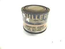 VINTAGE FULLER AIRCRAFT FINISHES 1960's #36231 DARK GULL GRAY CAMO LACQUER FULL picture