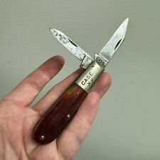 CASE XX USA 1940 - 1965 Saw Cut Red Bone 2 Blade Barlow Knife picture