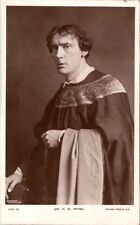 POSTCARD H. B. IRVING ENGLISH STAGE AND FILM ACTOR AS HAMLET C1905 picture
