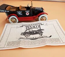 Ertl Texaco 1917 Maxwell Touring Car #14 in Series Locking Bank 1997 in box picture