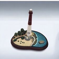 Danbury Mint Limited Edition Barnegat Light Lighthouse New Jersey No Power Cord  picture