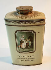 Vintage 20's Yardley Old English Lavender Talc Powder Tin Partially Full England picture