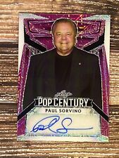 Paul Sorvino 2023 Leaf Metal Pop Century Pink Mojo Autograph Auto 5/6 picture