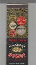 Matchbook Cover - Reno, NV - Jim Kelly's Nugget Reno, NV picture