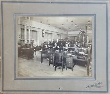 1912 Detroit Michigan Central Railroad Depot Telegraph Telephone Historic Photo picture