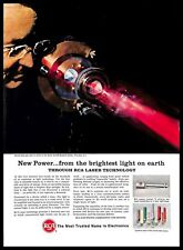 1963 RCA Electronics Components Devices Vintage PRINT AD Laser Technology 1960s picture