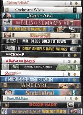 Vintage films on DVD from the 1930s, '40s, '50 and '60s combined shipping picture