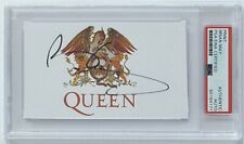 Brian May SIGNED QUEEN Logo Guitarist Signature PSA DNA COA Certified Autograph picture
