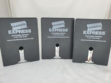 BLOCKBUSTER EXPRESS Plastic Sleeves DVD rental kiosk case Lot of 3 with dvds  picture