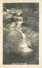 California Beautiful Sequoia Falls 1916 RPPC Photo Postcard 22-8913 picture