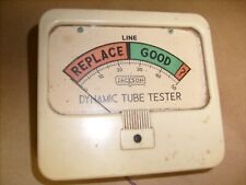 Vintage Jackson Tube Tester Model 115 Original  Replacement Meter picture
