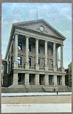 Courthouse. York Pennsylvania. PA. Vintage Postcard picture