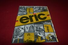 Ericson Eric & Little Eric 4058 2548 Skid Steer Loader Brochure FCCA  picture