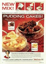 Betty Crocker cake ad vintage 1959 pudding cake mix original advertisement picture