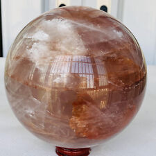 2900g Natural red gum flower ball quartz crystal energy reiki healing picture