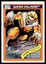 1990 Impel Marvel Universe Series 1 Sabretooth Super-Villains #57 picture