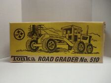 VINTAGE TONKA ROAD GRADER W/BOX  NO. 510 METAL EXCELLENT CONDITION (B) U.S. picture