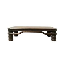 Simple Oriental Carved Legs Rectangular Display Table Stand ws1398 picture