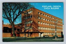 Portland OR-Oregon, YWCA Building, Antique Vintage Souvenir Postcard picture