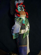 Hopi crow mother flat doll kachina picture