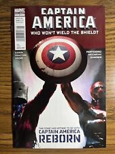 CAPTAIN AMERICA WHO WILL WIELD THE SHIELD? 1 RARE NEWSSTAND VARIANT MARVEL 2010 picture
