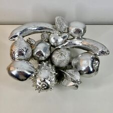 2005 HARRY ALLEN Reality Fruit Bowl AREAWARE Silver Modern Sculptural Art Banana picture