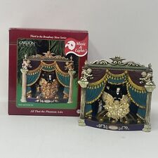 Phantom of the Opera Carlton Cards Ornament 2001 Christmas Musical W/ Box picture