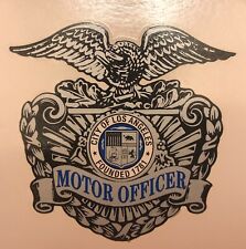 Obsolete Los Angeles PD  Decal. picture