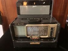 Vintage Zenith Trans-Oceanic Wave Magnet Radio Powers On L600 (no batt) 1954/59 picture