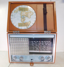 Philco Trans-World Portable T-9 126 Multiband AM SW Short wave Radio Works picture