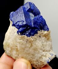 97 Gram Lazurite Top Class Ink Blue Lazurite Crystal On Specimen @ Afghanistan picture