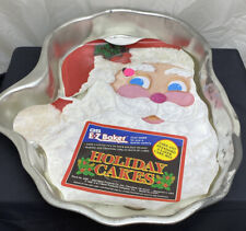 GS E Z Baker Santa Clause Holiday Cake Pan/Mold 1996 Vintage picture